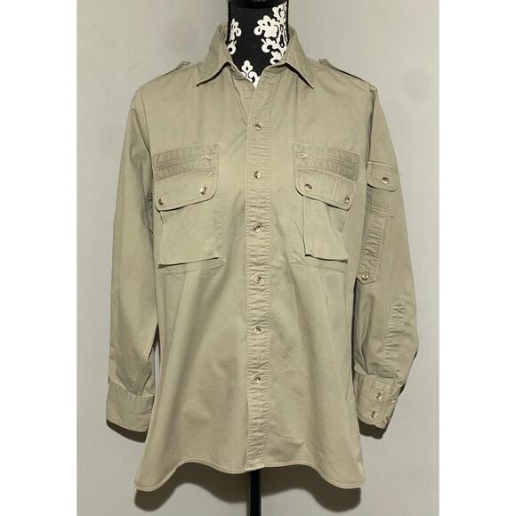 Abercrombie & Fitch Other - Abercrombie & Fitch - Safari True Vintage Epaulet Khaki
